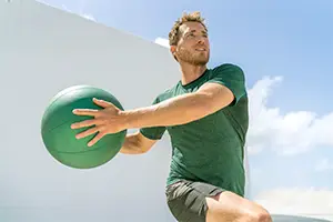 Man working out Man working out